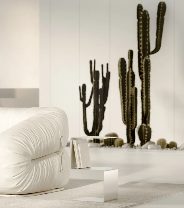 stainless steel coffee table